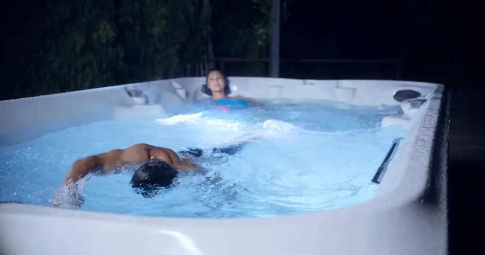 Jakuzzi, Sauna